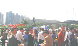 2006年十一月艺帆深圳药交会盛况